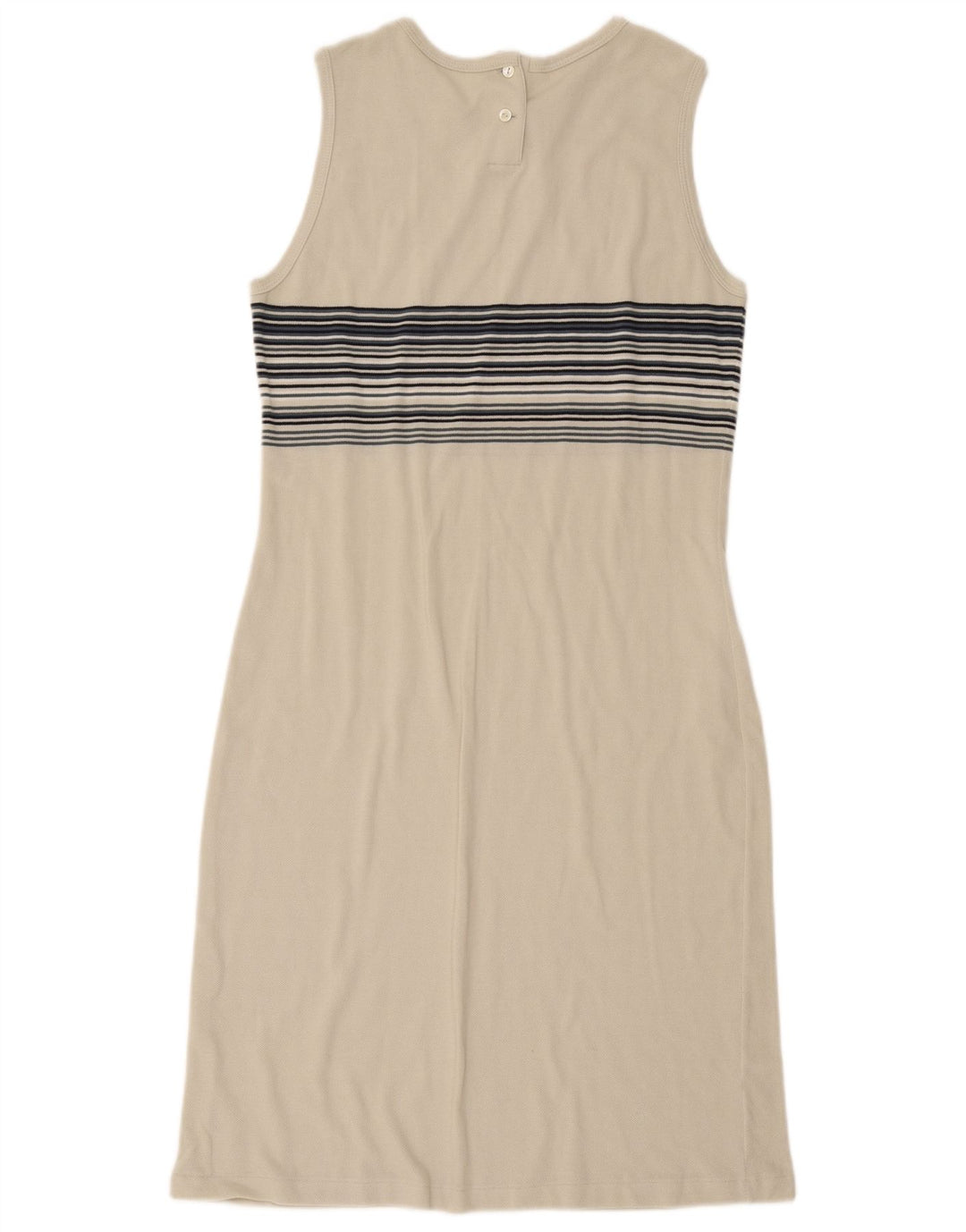 Vestido ajustado Lacoste para mujer talla 44 grande blanco a rayas