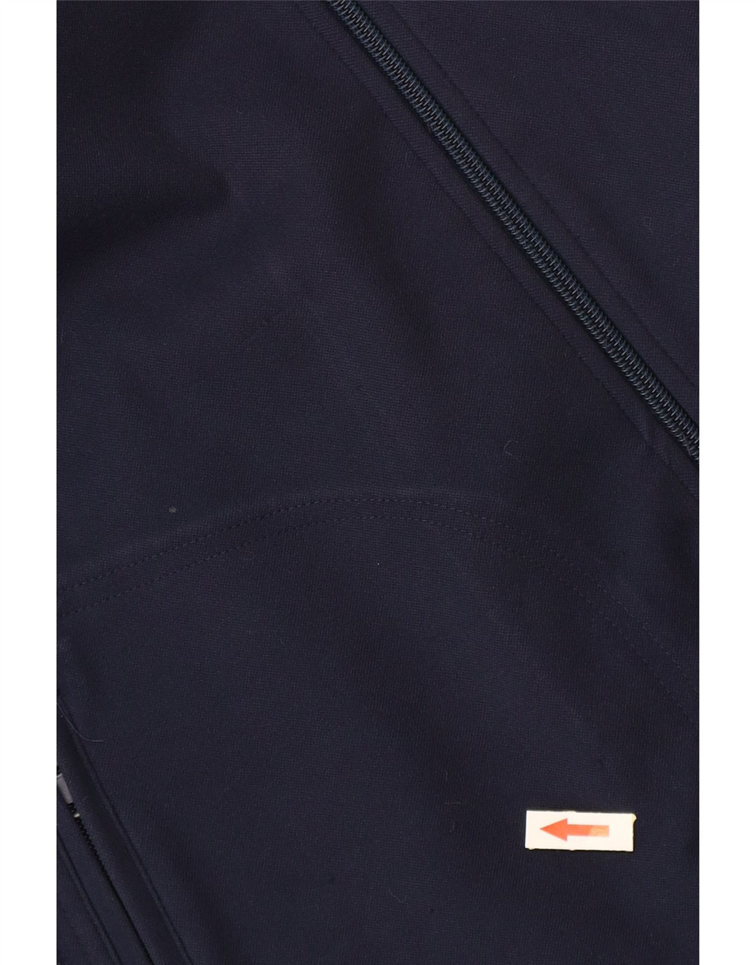 ASICS Hombre Chándal Top Jacket XL Azul Marino Colorblock Poliéster