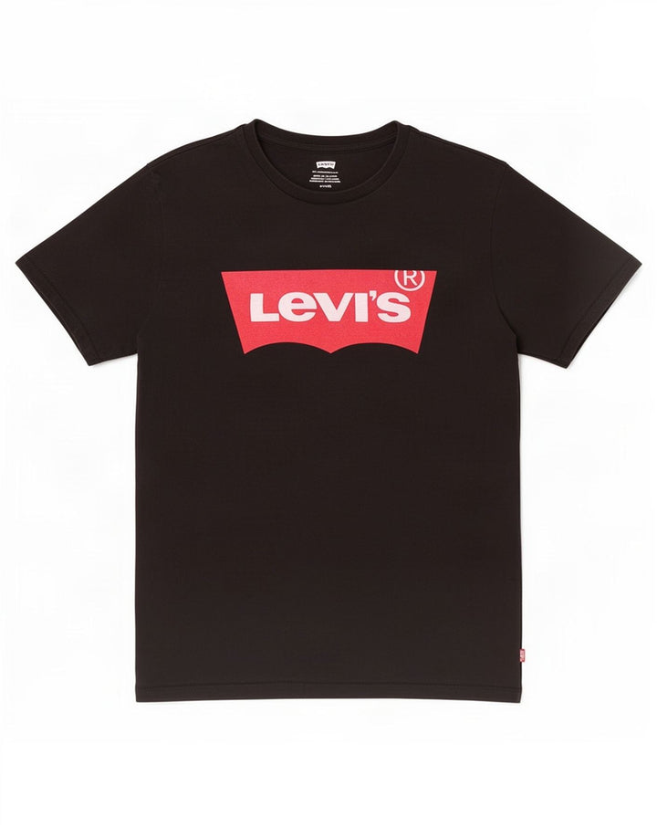 Levi's Camiseta gráfica para hombre Top Small Black