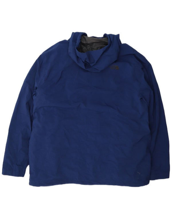 The North Face Chaqueta cortavientos con capucha para hombre UK 44 2XL Poliéster azul marino