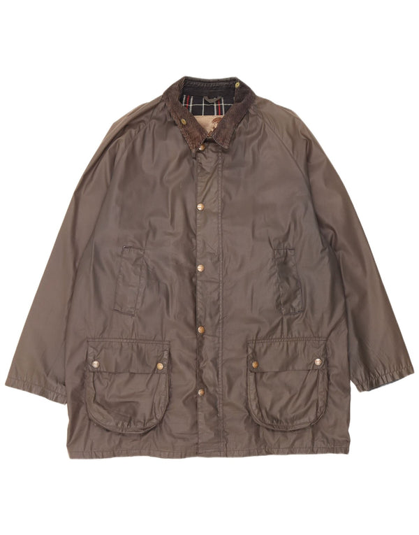 Conbipel Chaqueta de algodón encerado para hombre UK 42 XL Poliéster caqui