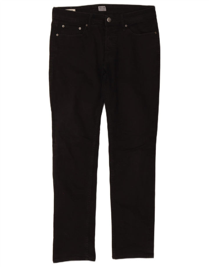 Jack & Jones Hombres Tim W30 L32 Algodón Negro