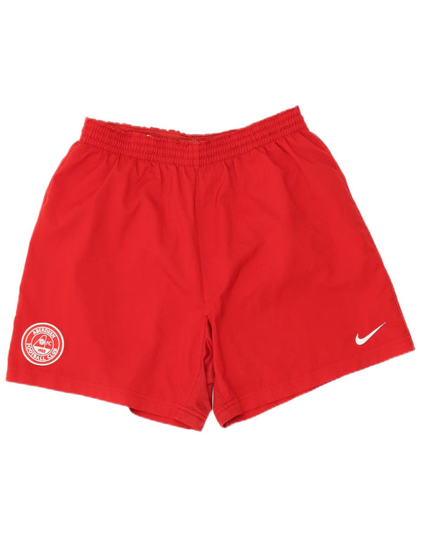 Nike Aberdeen F.C. para hombre Shorts deportivos gráficos Small Red Poliéster