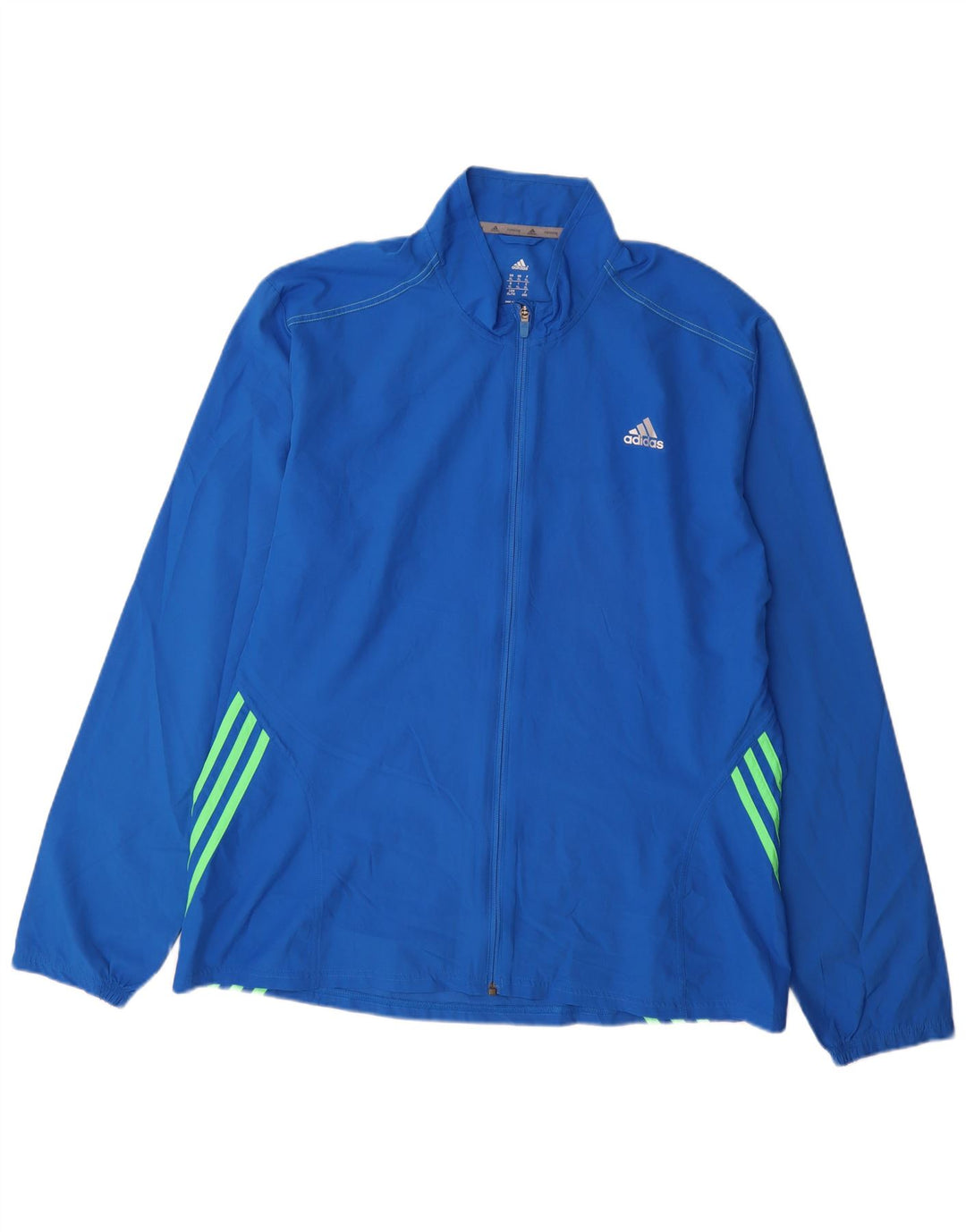 Adidas Hombre Chándal Top Chaqueta XL Azul Poliéster