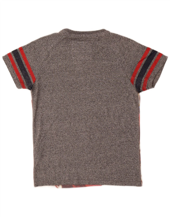 Superdry Camiseta Gráfica De Algodón Gris Medio Para Hombre