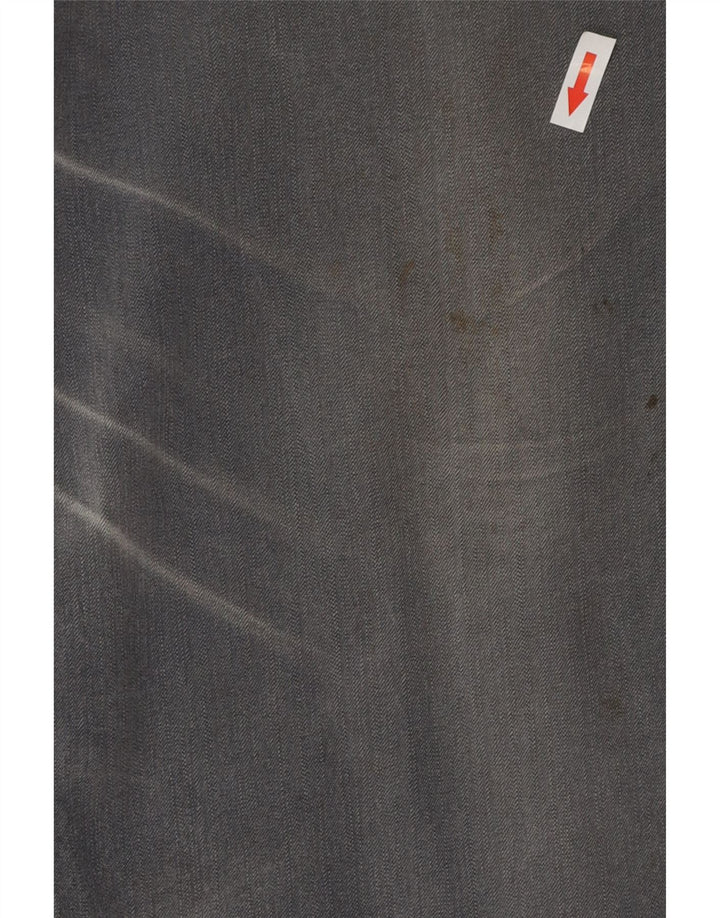 Marks & Spencer Vaqueros rectos azules Harbor para hombre W38 L31 Algodón gris