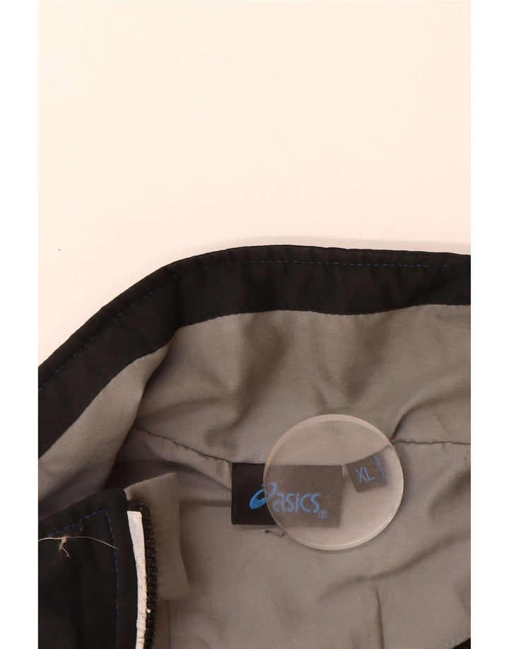 ASICS Hombre Chándal Top Jacket XL Azul Colorblock Poliéster