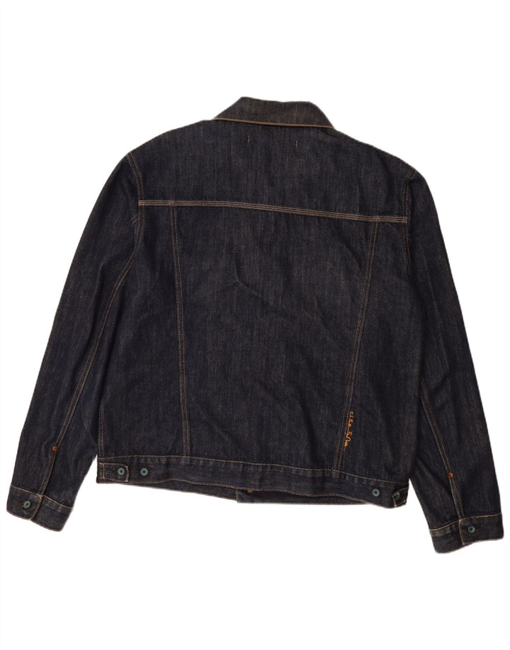 Rifle Chaqueta vaquera para hombre UK 44 2XL Azul marino Algodón