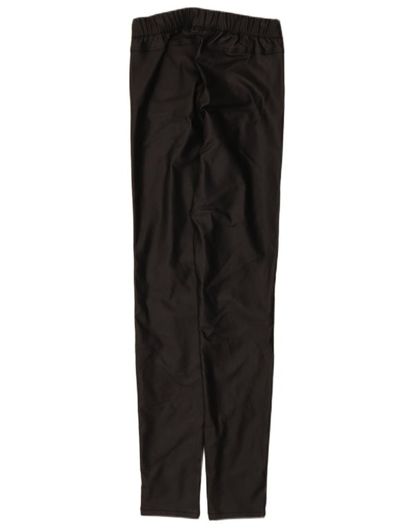 Kaffe Pantalones informales ajustados para mujer IT 36 XS W26 L31 Viscosa negra