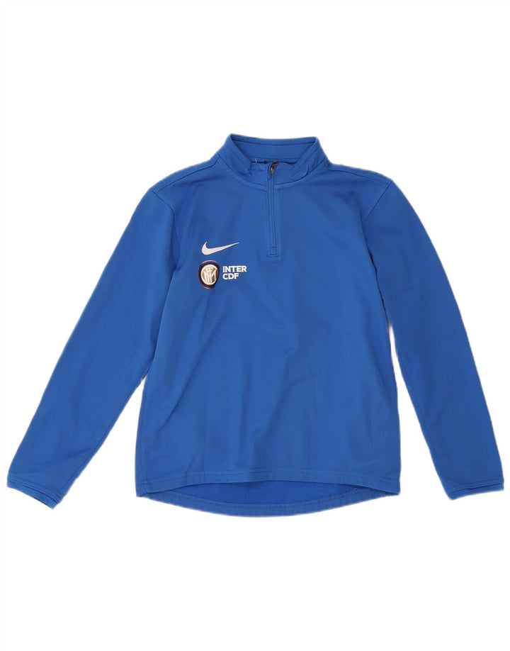 Nike Inter Milan Graphic Sudadera para niños 10-11 años Azul Medio