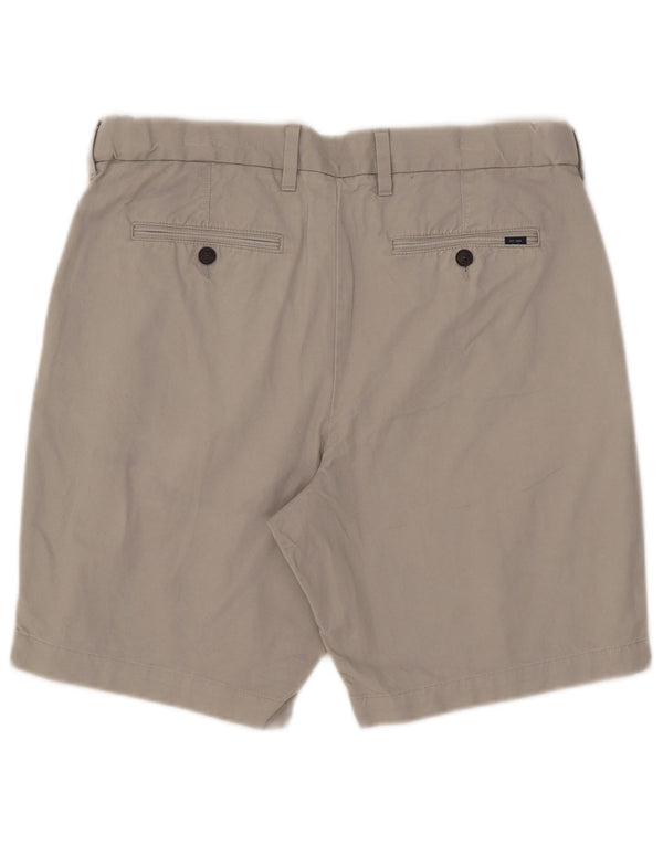 Marks & Spencer Mens Chino Shorts W36 Large Grey Cotton