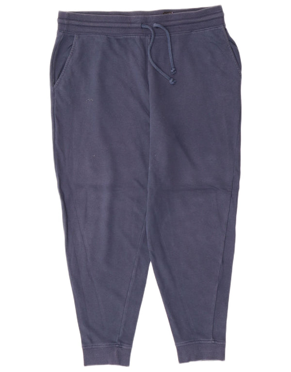 Marks & Spencer Pantalones de chándal para Mujer Joggers UK 46 Large Azul Marino