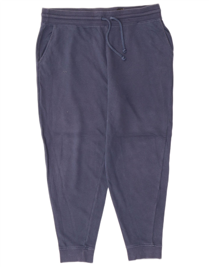 Marks & Spencer Pantalones de chándal para Mujer Joggers UK 46 Large Azul Marino