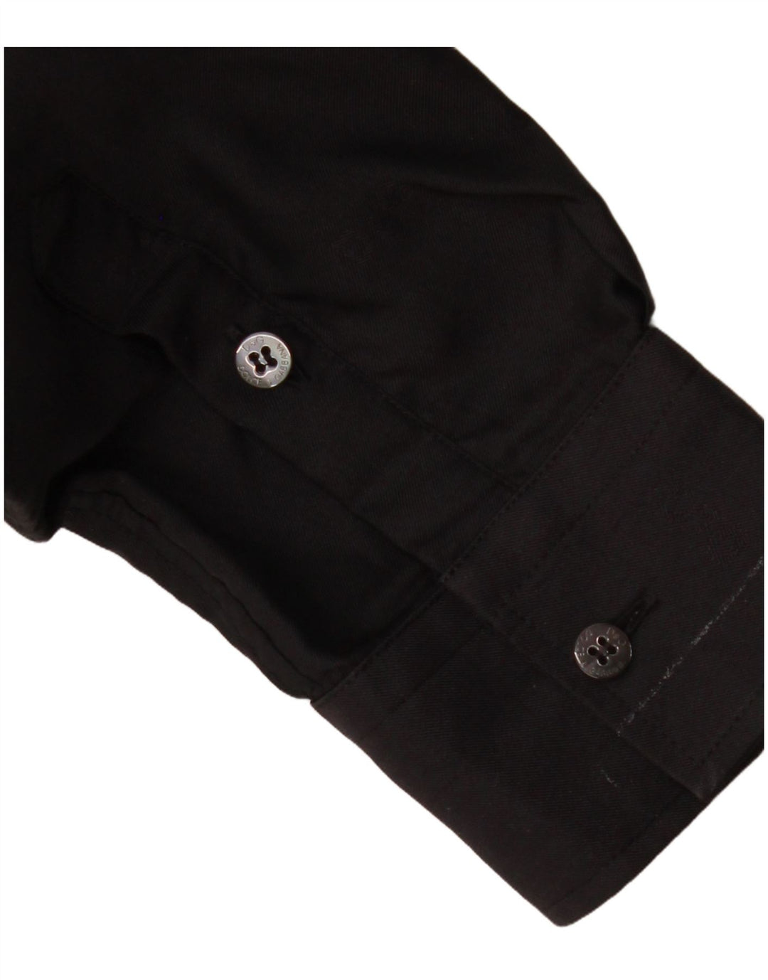 DOLCE & GABBANA Camisa Hombre IT 48 Mediana Algodón Negro