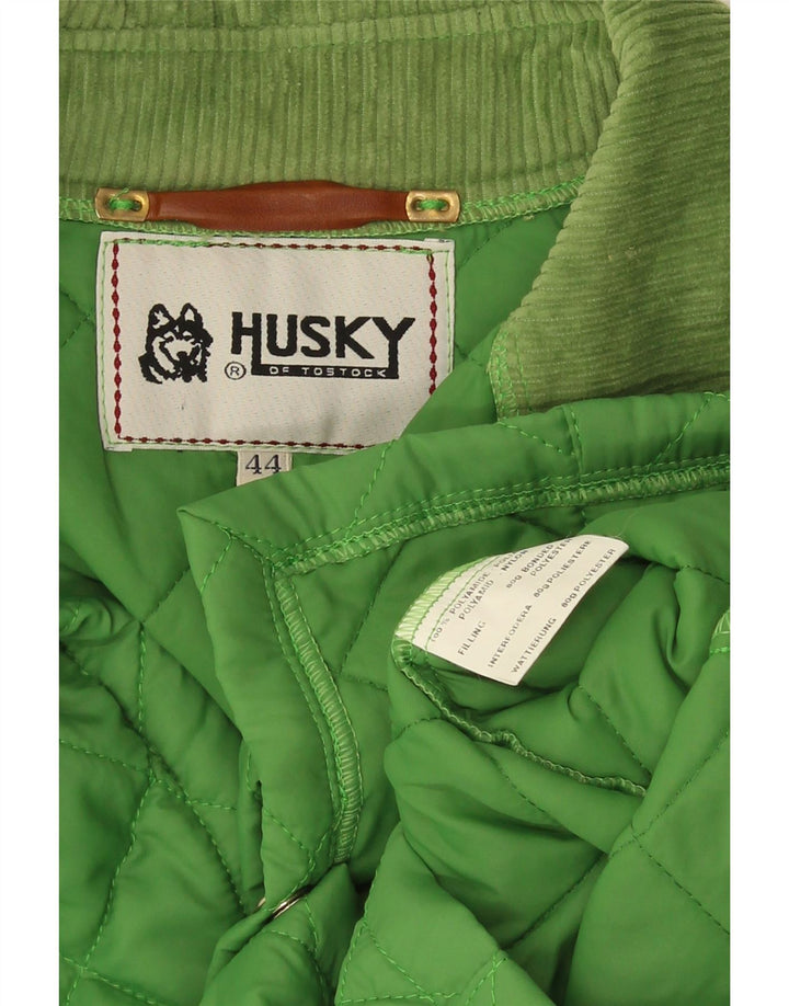 Husky Chaqueta acolchada para hombre UK 44 2XL Poliamida verde
