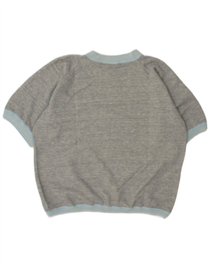 Jinglers Sudadera con gráfico extragrande para mujer, talla 10, color gris