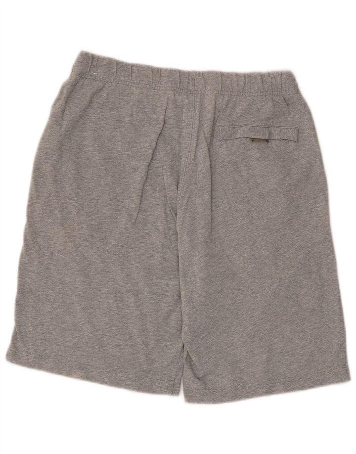 Nike - Pantalones cortos deportivos para mujer, talla 40, algodón gris medio