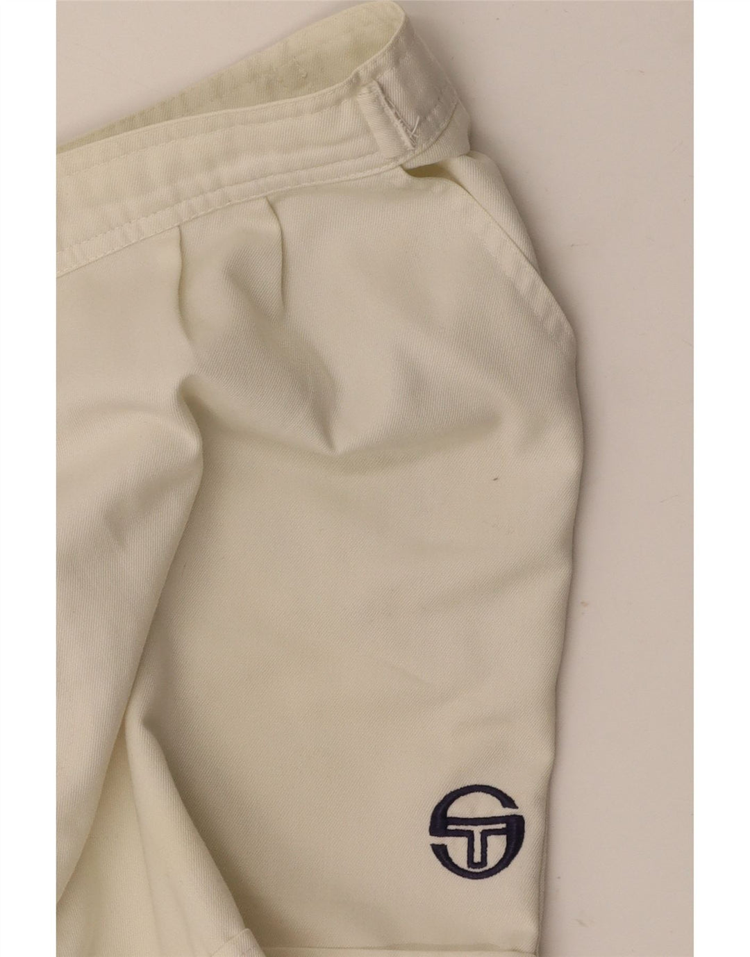 SERGIO TACCHINI Pantalones cortos chinos para mujer W36 Large Off White