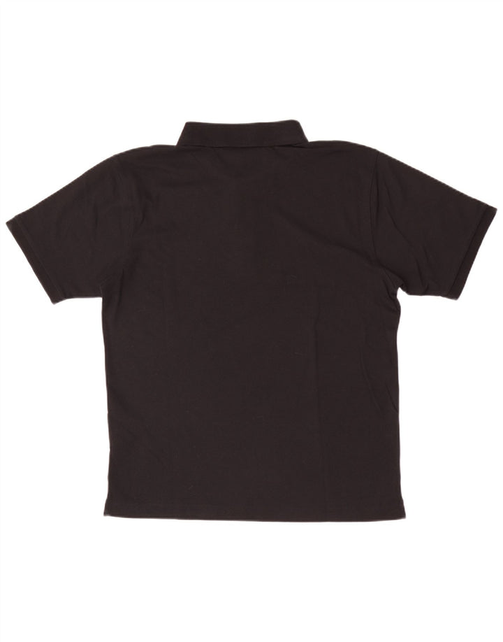 Champion Polo Hombre Pequeño Algodón Negro