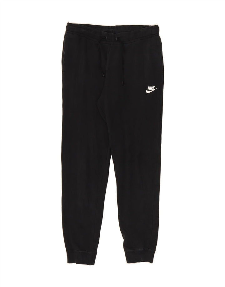 NIKE Mens Tracksuit Trousers Joggers Small  Black Cotton Vintage Nike and Second-Hand Nike from Messina Hembry 