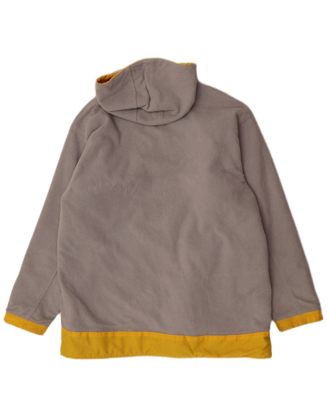 Nike Chaqueta reversible con capucha para hombre UK 38 Medium Yellow Nylon