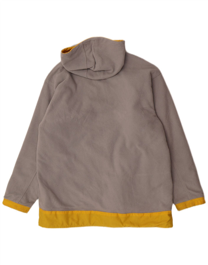 Nike Chaqueta reversible con capucha para hombre UK 38 Medium Yellow Nylon