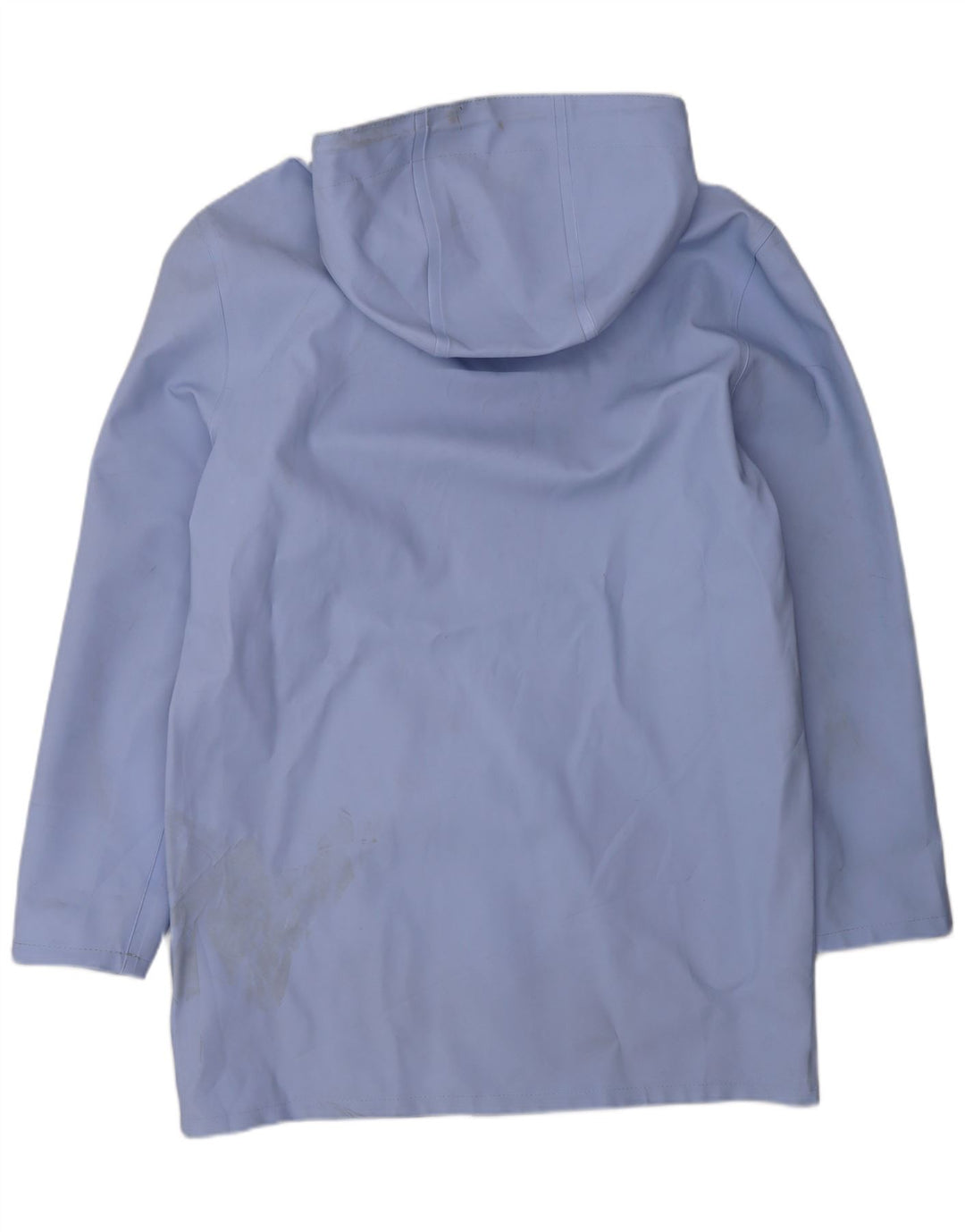 Stutterheim Chubasquero con capucha para hombre UK 40 Large Algodón azul