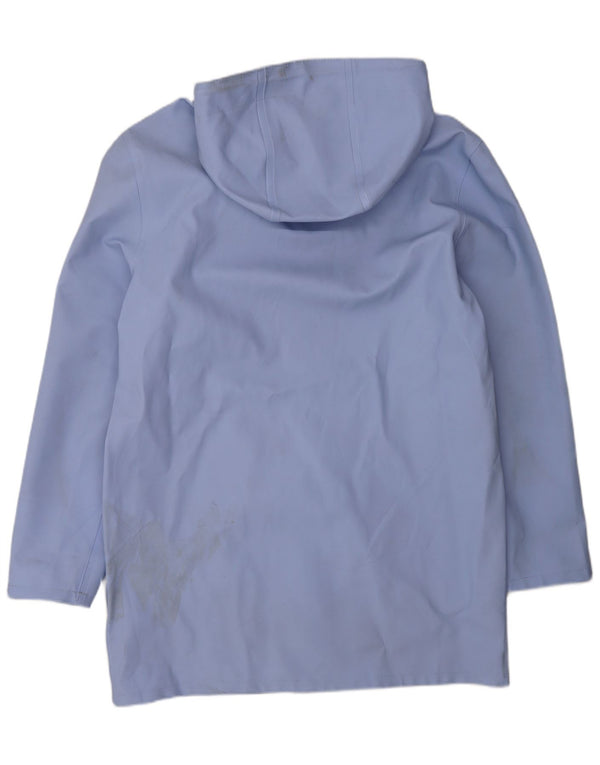 Stutterheim Chubasquero con capucha para hombre UK 40 Large Algodón azul