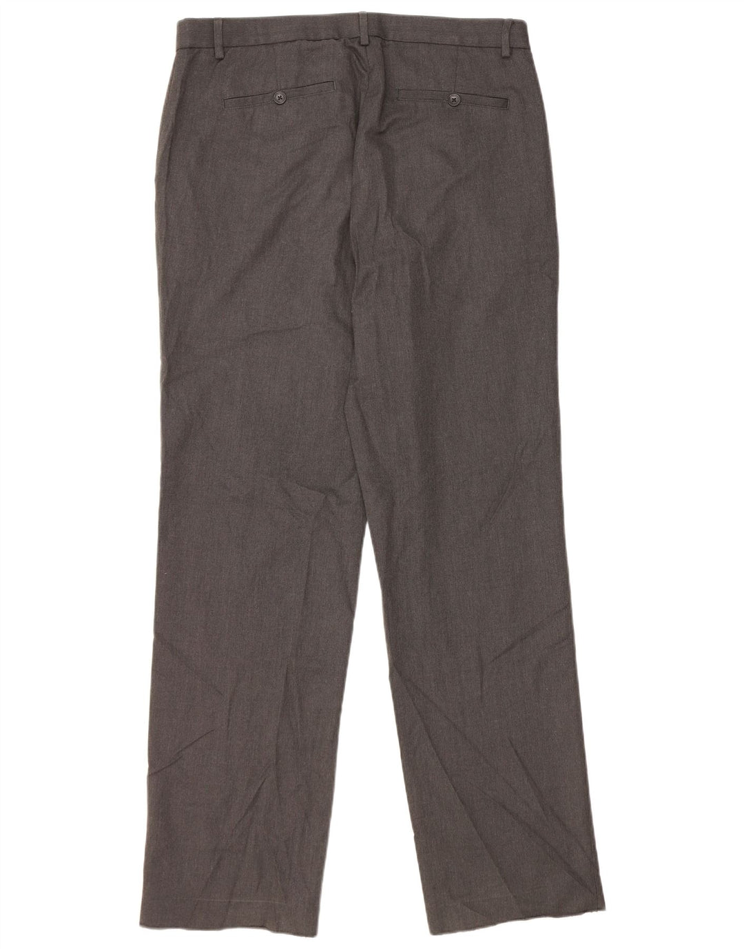 Pantalón de traje recto CALVIN KLEIN para hombre W34 L32 Poliéster gris