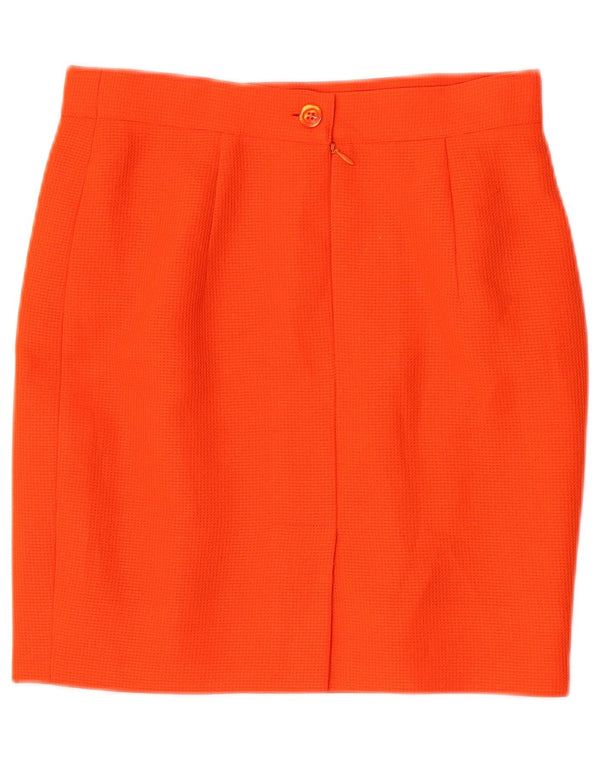 Falda lápiz para mujer Belmar IT 44 Medium W28 Viscosa naranja