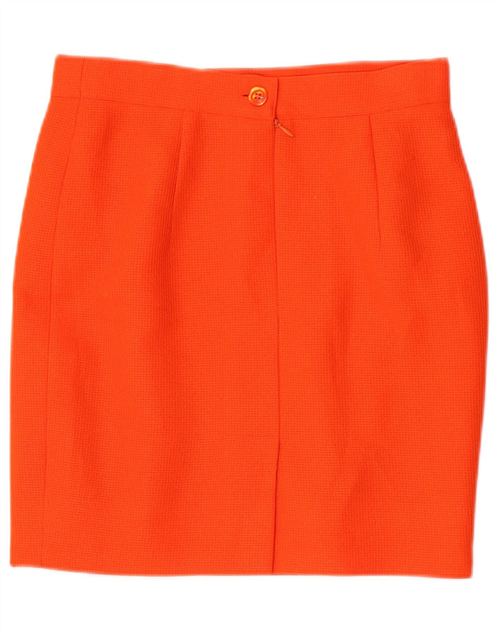 Falda lápiz para mujer Belmar IT 44 Medium W28 Viscosa naranja