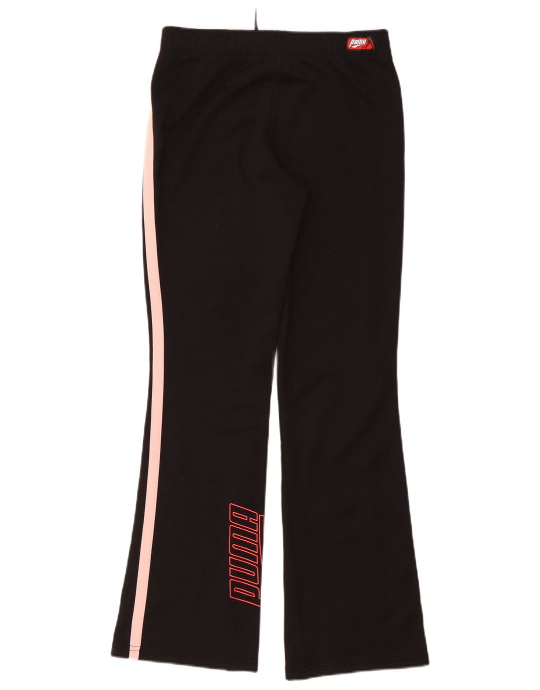 Puma Pantalones de chándal gráficos para mujer UK 10 Small Poliéster negro