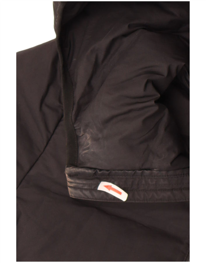 Adidas Chaqueta acolchada con capucha para mujer UK 4/6 XS Negro Poliéster