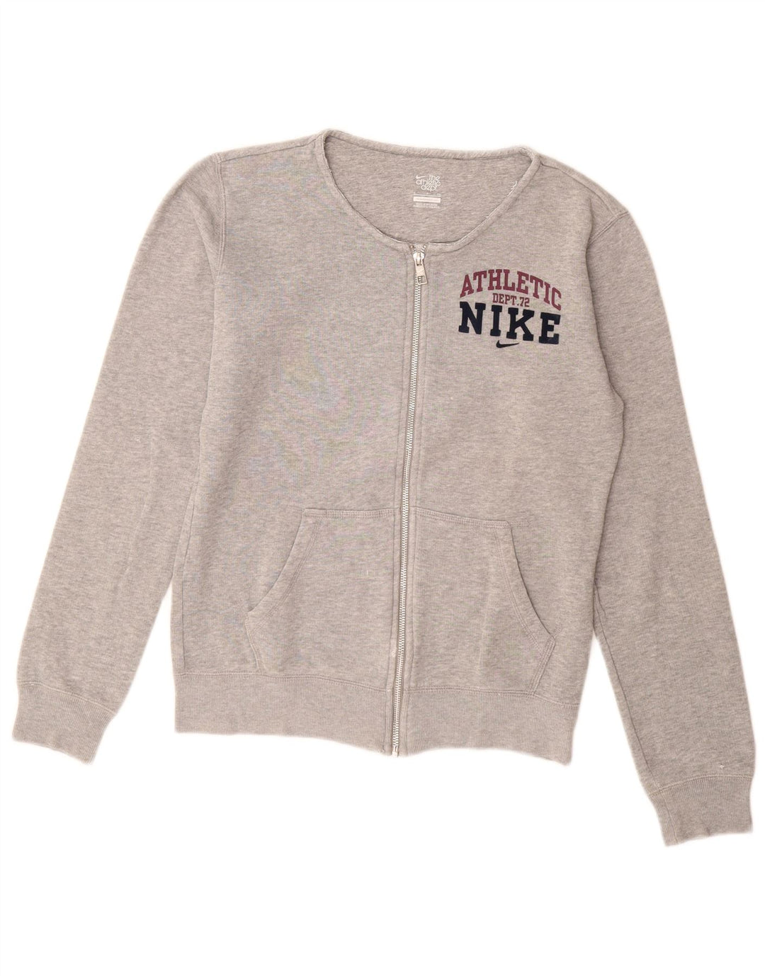 Nike - Chaqueta de chándal gráfica para mujer, talla S, color gris