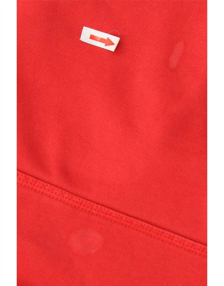 Puma Sudadera con capucha para hombre Jumper XL Algodón rojo