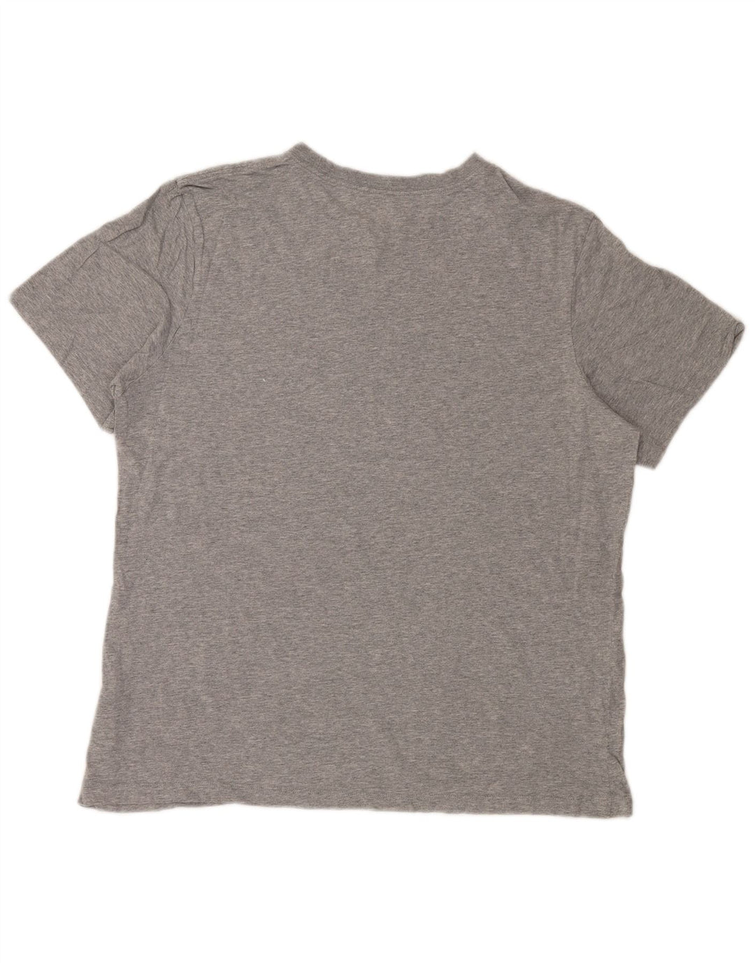 Camiseta NIKE Hombre Top Grande Gris Algodón