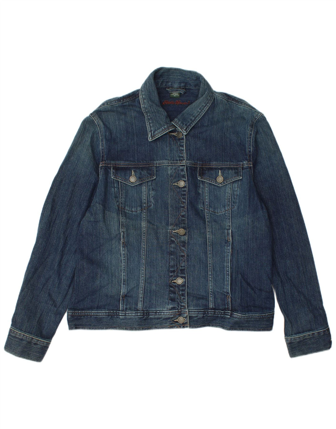 Eddie Bauer Chaqueta vaquera para mujer UK 18 XL Algodón azul marino