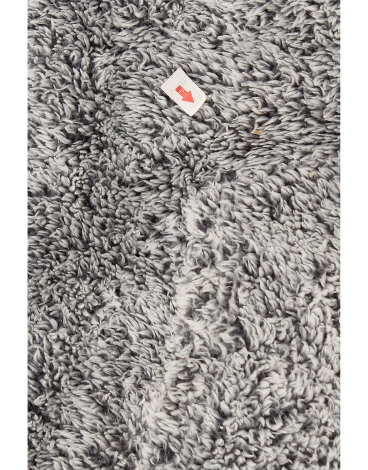John Lewis Jersey de forro polar con capucha para mujer UK 44 Poliéster gris medio