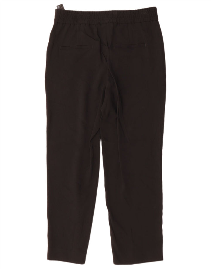 MASSIMO DUTTI Pantalón de traje recto para mujer EU 40 Medium W30 L26 Negro