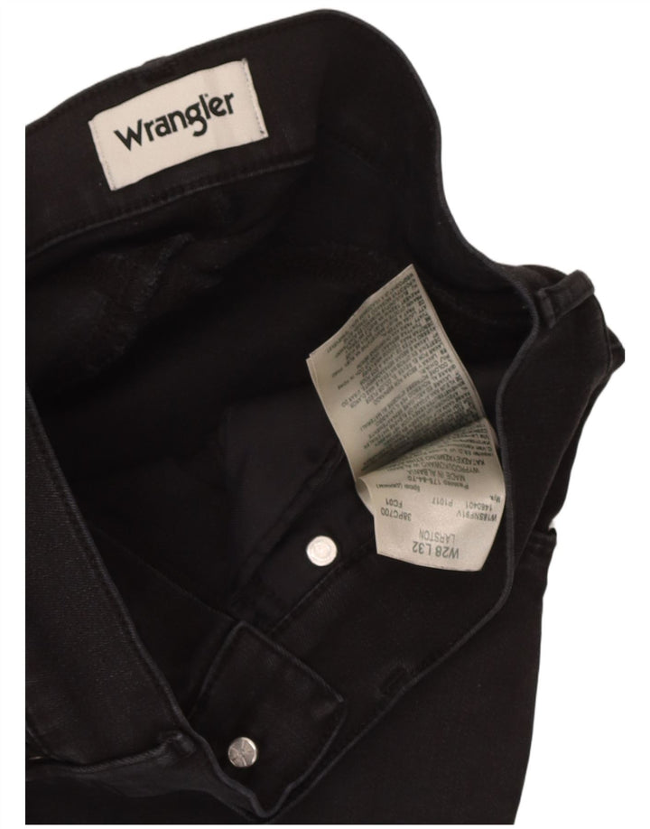 Vaqueros Wrangler Larston Slim para mujer W28 L32 Black