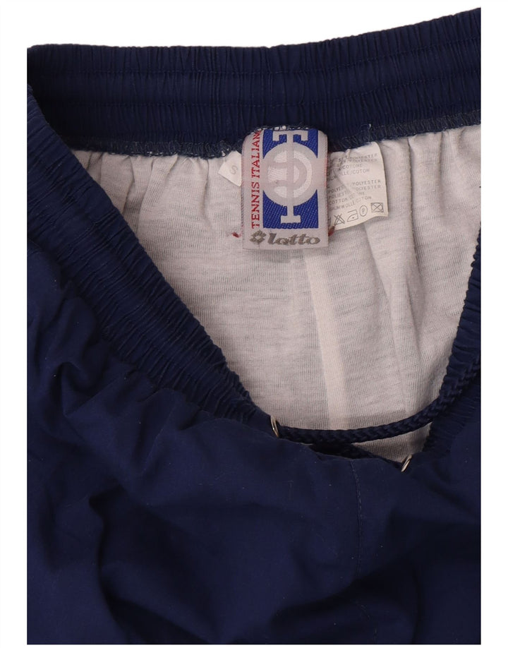 Lotto Pantalones De Chándal Hombre Joggers Small Azul Marino Poliéster