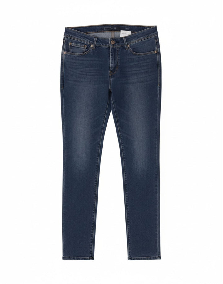 Levi's Vaqueros pitillo de talle medio para mujer W29 L32 Azul