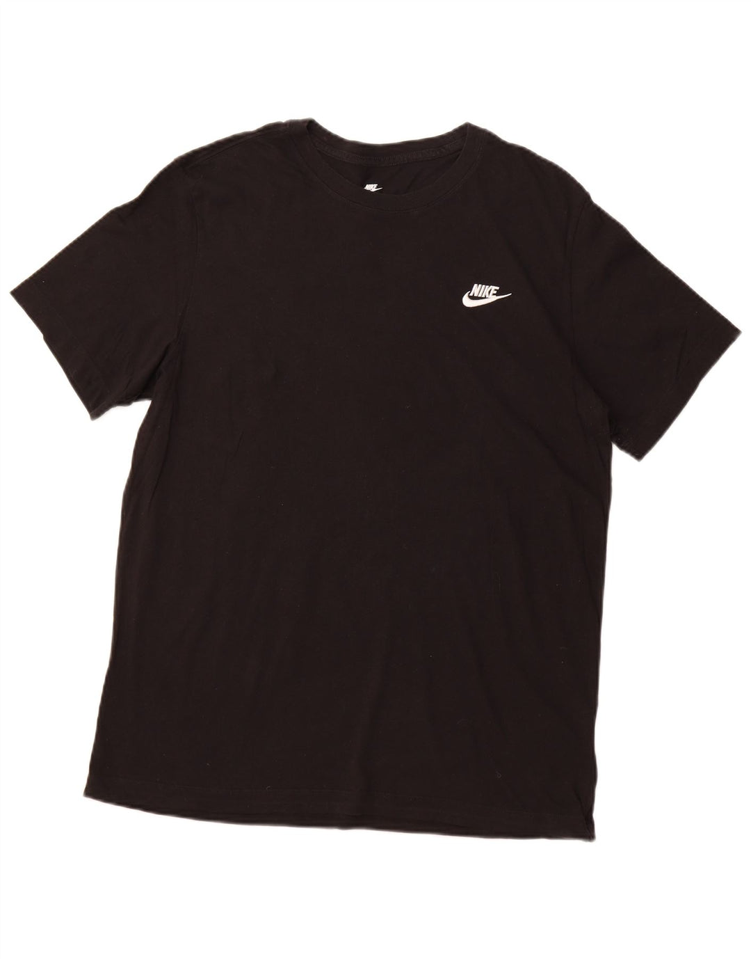 Camiseta NIKE para hombre Top grande de algodón negro