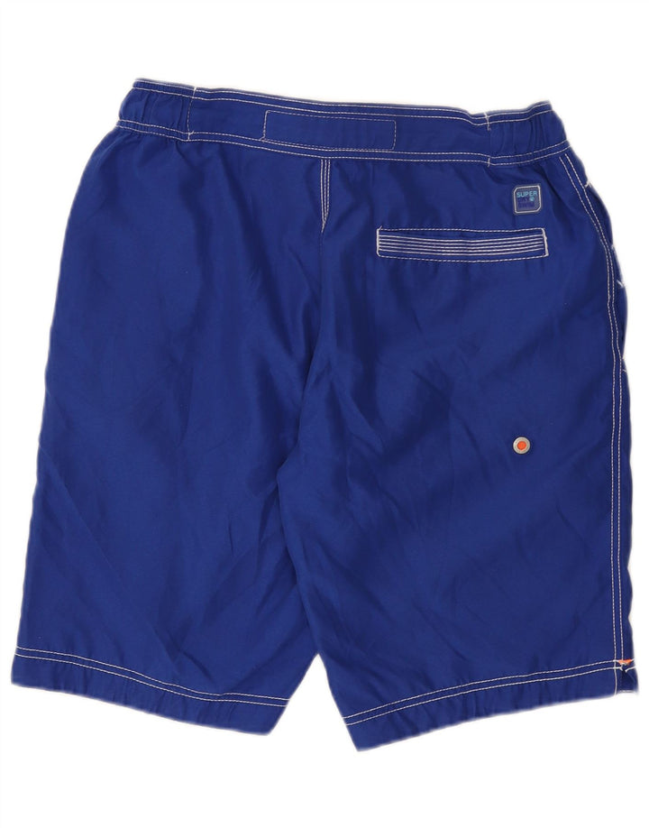 Superdry Shorts De Baño Gráficos Para Hombre Poliéster Azul Medio