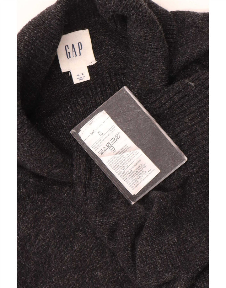 Gap Jersey De Cuello Vuelto para Hombre XL Algodón Gris