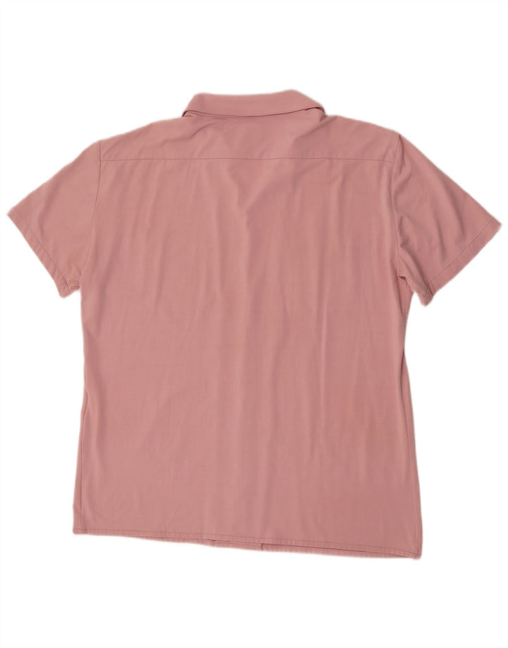 Camisa Energie Hombre Manga Corta XL Rosa Tactel