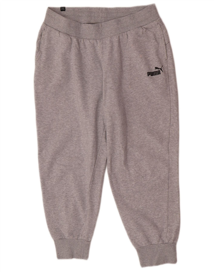 Puma - Pantalones de chándal para mujer, talla 40, color gris