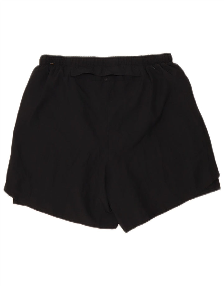 Nike Dri Fit - Pantalones cortos deportivos para hombre (poliéster), color negro