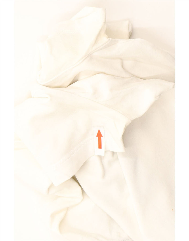 ICEBERG Camiseta gráfica para hombre Top Medium White Cotton