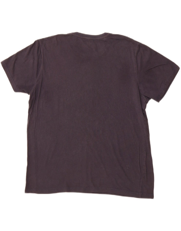 ALPHA INDUSTRIES Camiseta gráfica para hombre Top XL Azul marino